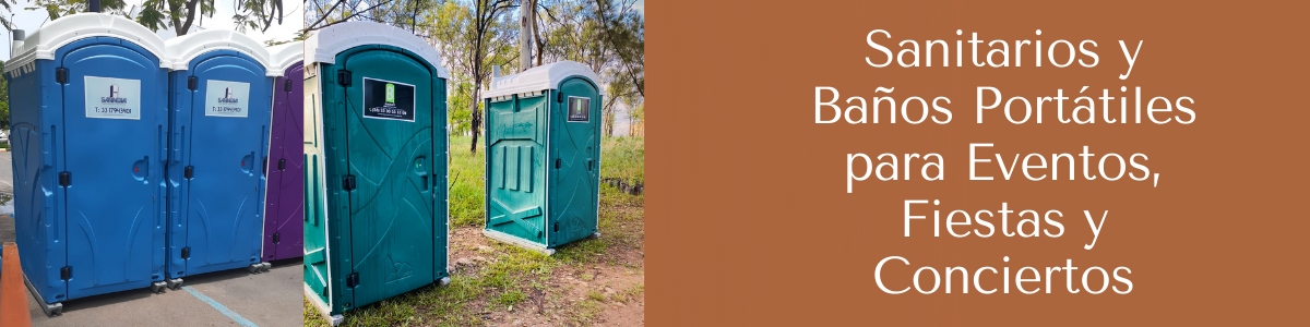 Renta de Sanitarios Portátiles en La Calera Jalisco